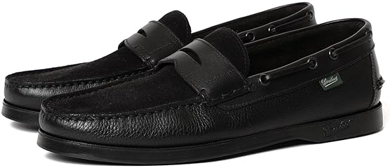 ビームスのパラブーツ別注4種類の皮革のコルシカ: 男のマジメ服