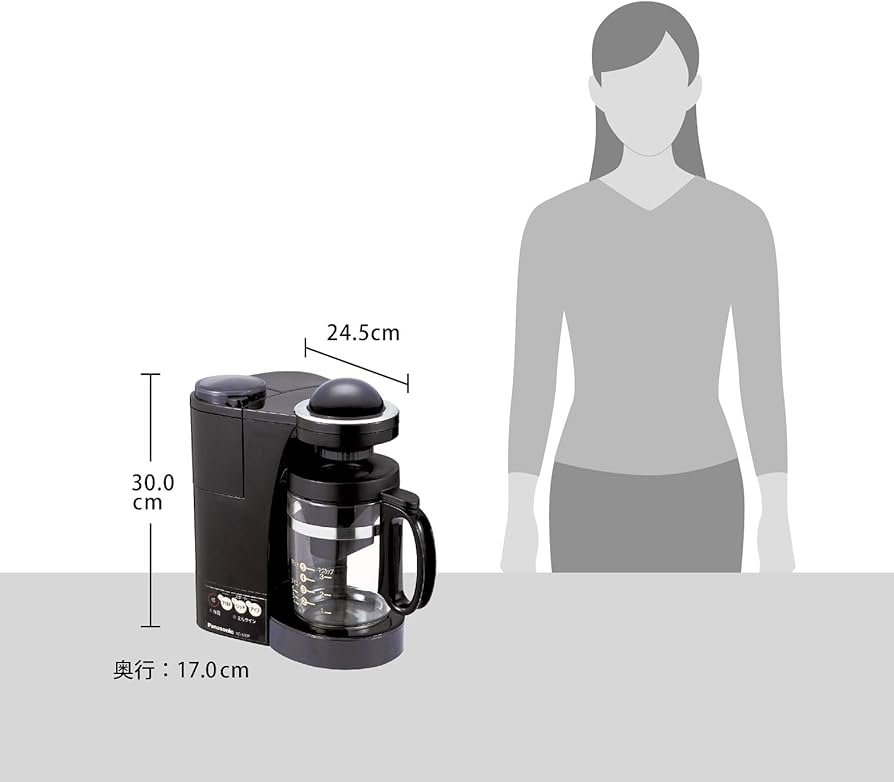 Amazon | パナソニック コーヒーメーカー ブラック NC-S35P-K