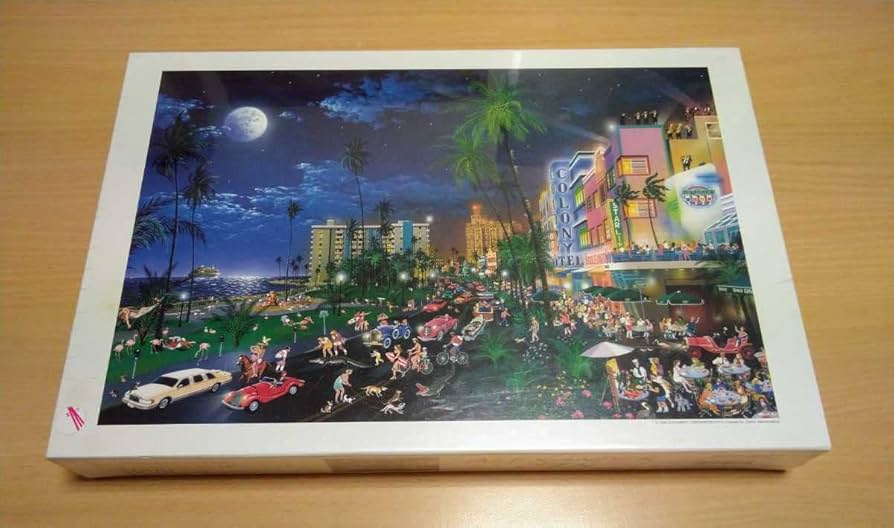 Amazon | アレクサンダー チェン サウスビーチ ジグソーパズル 1000