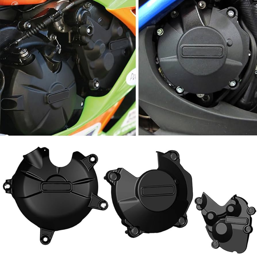 Amazon | FOR カワサキ NINJA ZX-6R オートバイエンジンカバーセット