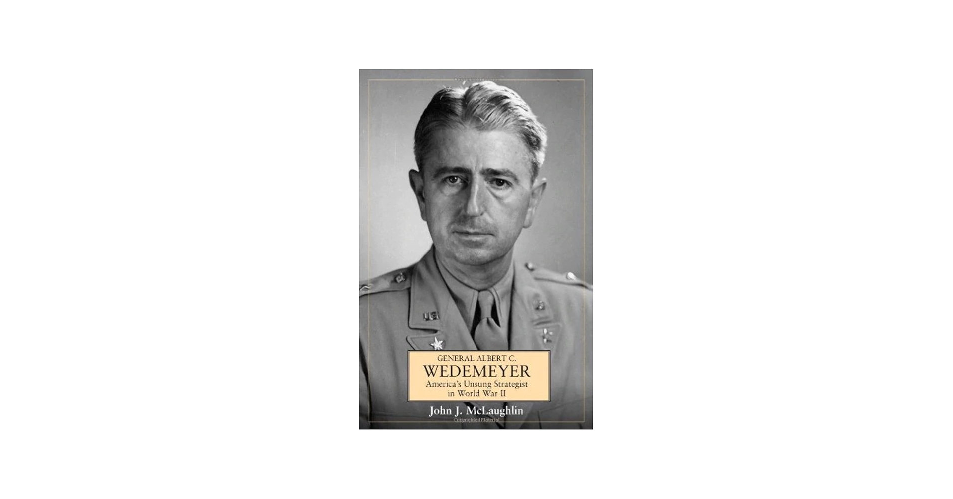 Amazon.com: General Albert C. Wedemeyer: America's Unsung