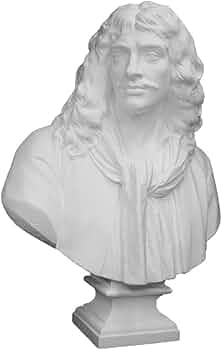 Amazon.co.jp: 石膏像 K－121 モリエール胸像 H．85cm