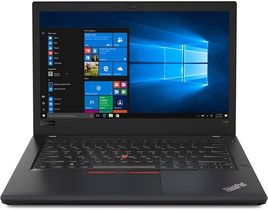 Amazon.com: Lenovo 2018 ThinkPad T480 Business Laptop (Windows 10