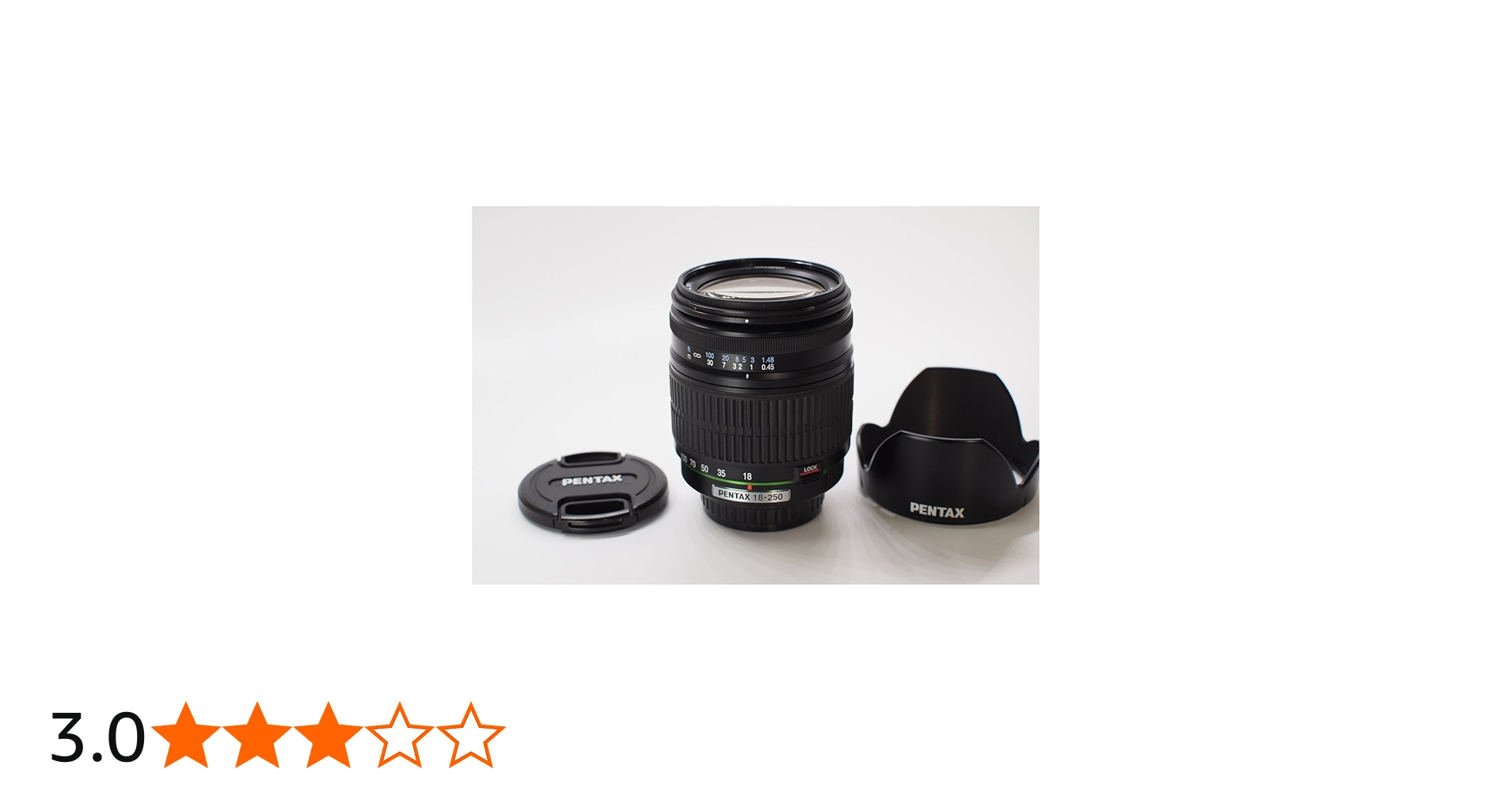 Amazon | PENTAX DA18-250mm F3.5-6.3ED AL[IF](フード付) DA18-250F3