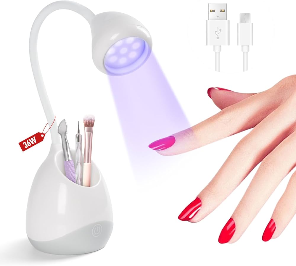 Amazon.com: SAVILAND LED UV Nail Lamp: 36W Mini UV Light for Gel