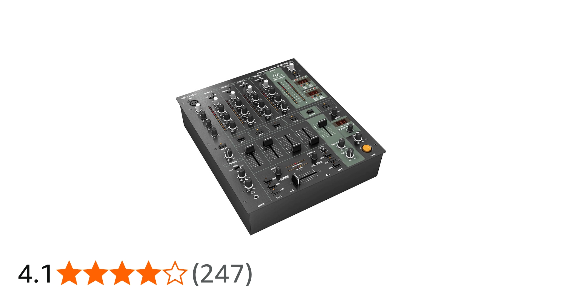 Amazon | べリンガー DJミキサー 5ch USBオーディオインターフェース
