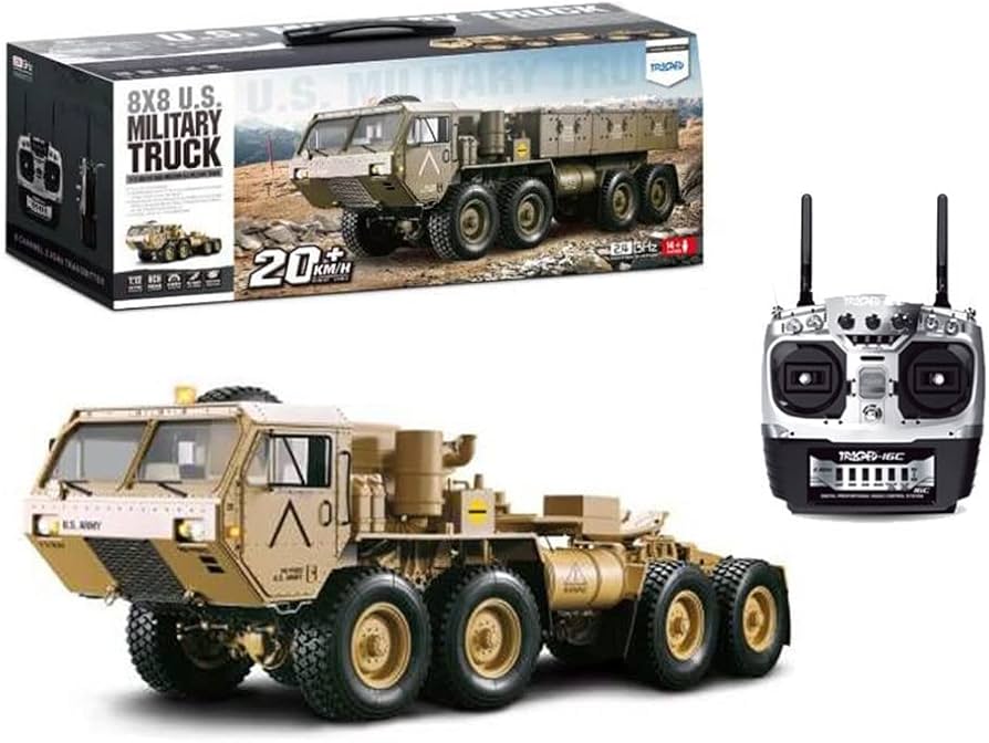 Amazon.co.jp: ラジコン 戦車1/12 米軍ヘビーデューティトレーラー