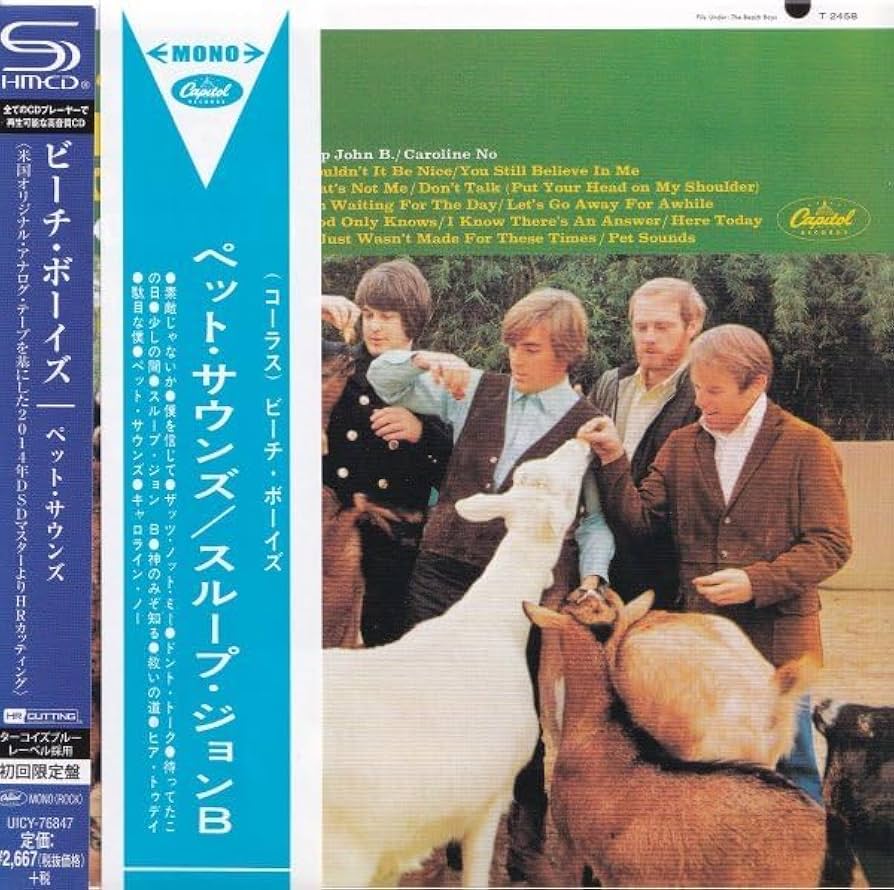 Amazon.co.jp: 紙ジャケット6ビーチボーイズ / ペットサウンズ（完全