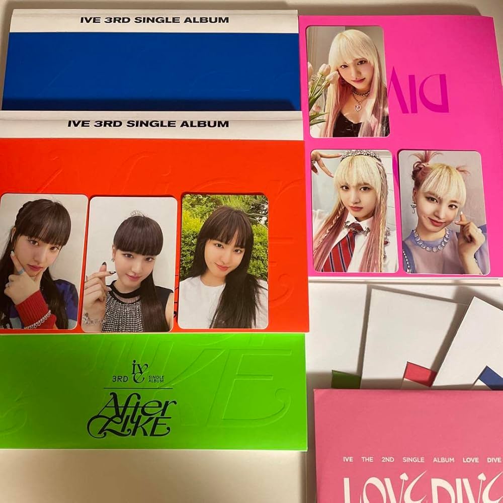Amazon.co.jp: ive アルバム リズ トレカ afterlike Lovedive : ホビー