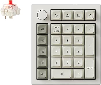 Amazon | 【国内正規品】Keychron Q0 Max QMKカスタム・テンキー、2.4