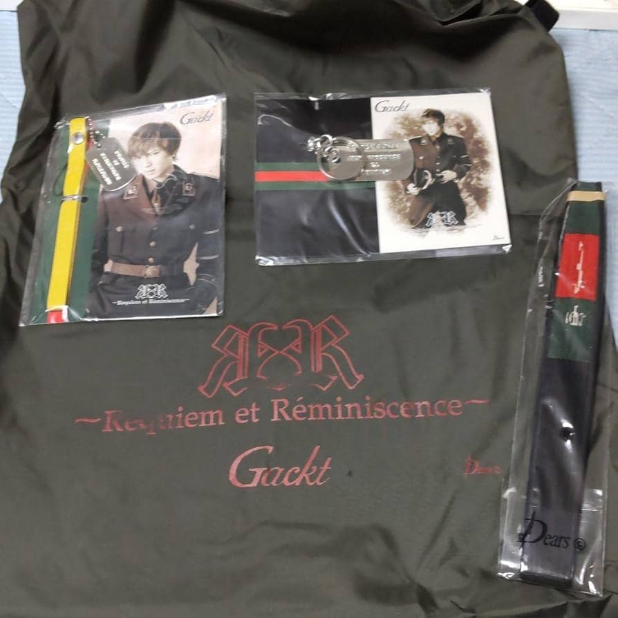 GACKT 2004年ツアーグッズ Gacktマスク 数量限定生産 GACKT 2004年