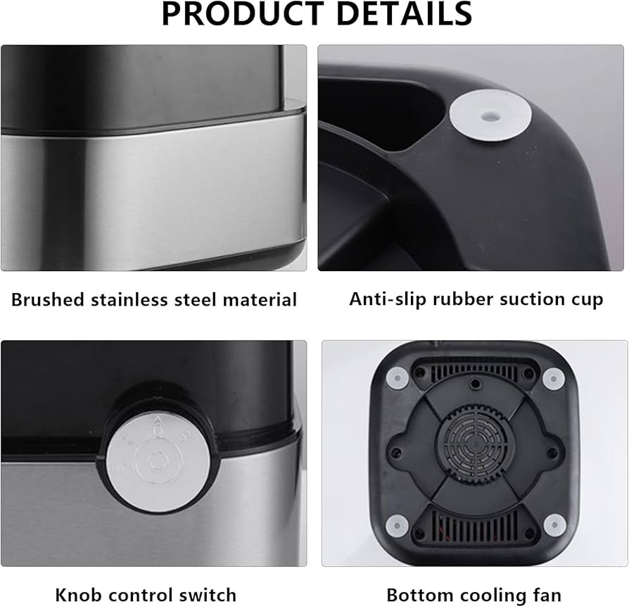 Amazon | 電動野菜フルーツダイサー、600W業務用フードプロセッサー