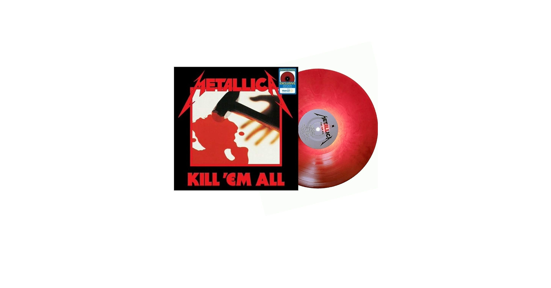 Amazon.com: Kill 'Em All (Exclusive Fire Red Colored Vinyl: CDs