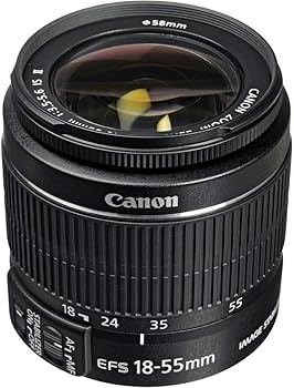 Amazon.com : Canon EF-S 18-55mm f/3.5-5.6 is II SLR Lens White Box