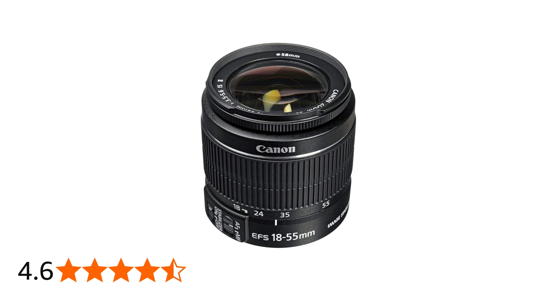 Amazon.co.jp: Canon EF-S 18-55mm f/3.5-5.6 is II SLRレンズ
