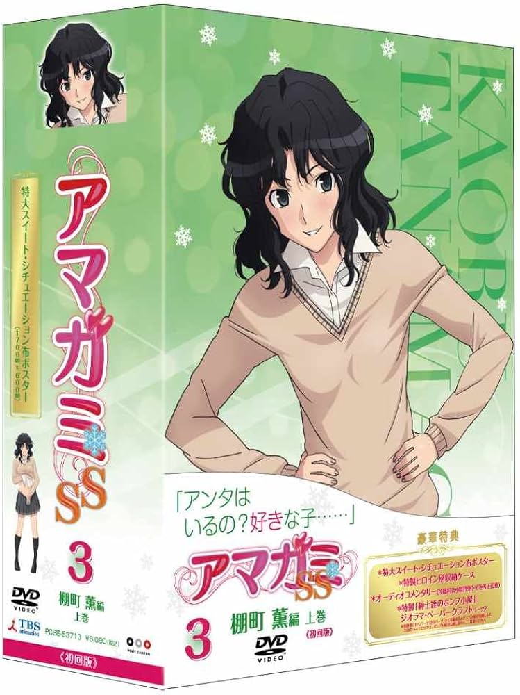 Amazon.co.jp: アマガミSS 3 棚町 薫 上巻 [DVD] : 前野智昭, 名塚佳織