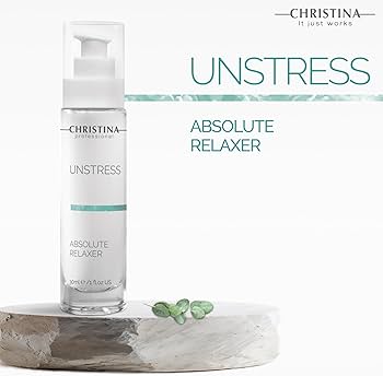 Amazon.com: Christina Unstress Absolute Relaxer 肽精華液適用於玻酸
