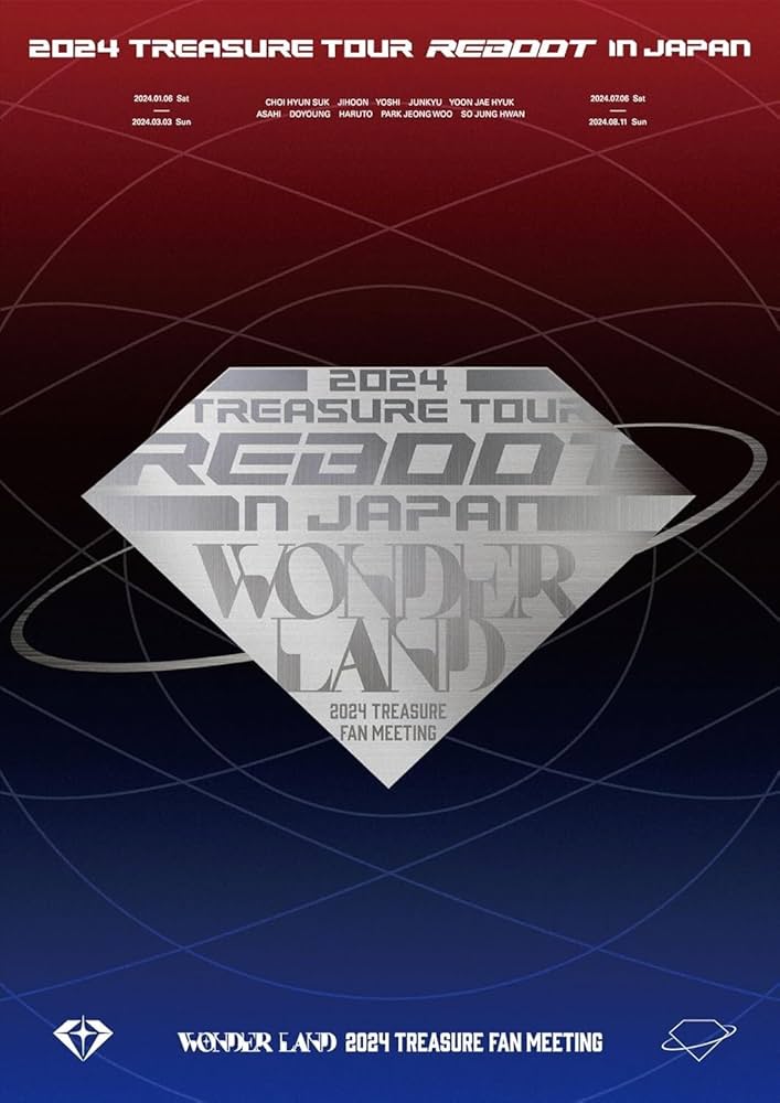 Amazon.co.jp: 2024 TREASURE TOUR [REBOOT] IN JAPAN + 2024 TREASURE