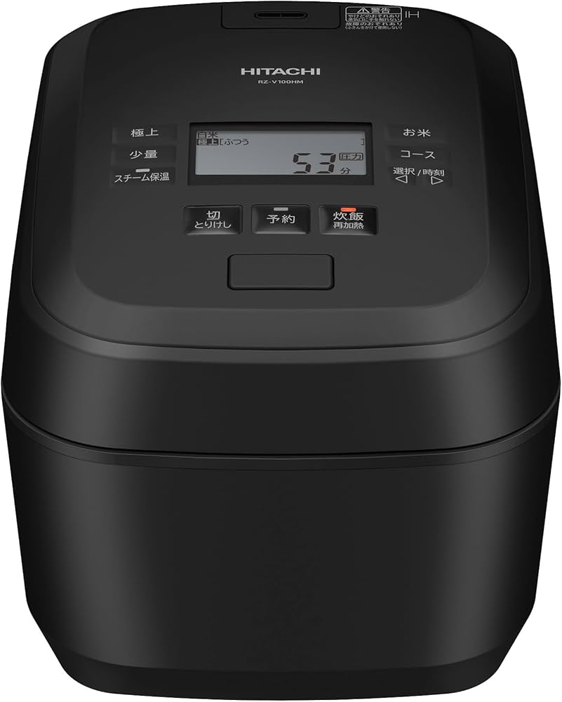 Amazon | 日立 RZ-V100HM K | 日立(HITACHI) | 炊飯器