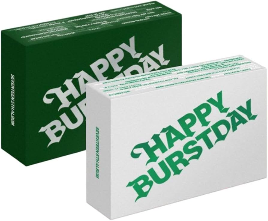 Amazon.com: SEVENTEEN - 5th Full Album [HAPPY BURSTDAY] NEW