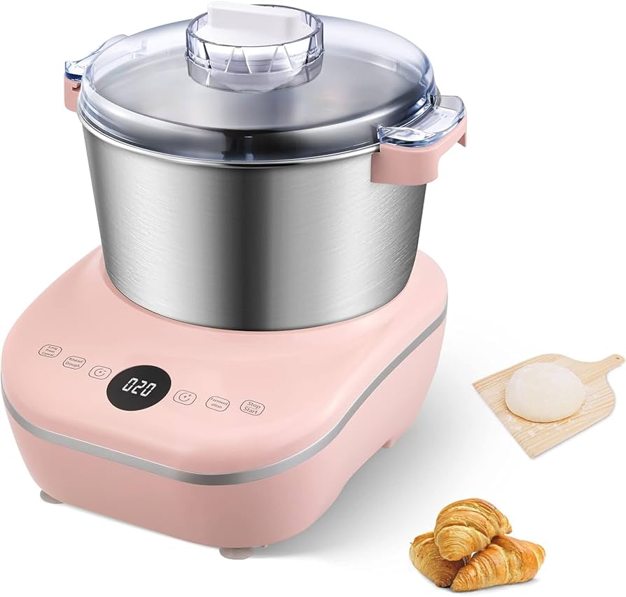 Amazon | パンこね機 家庭用パンニーダー 5L 生地こね・発酵
