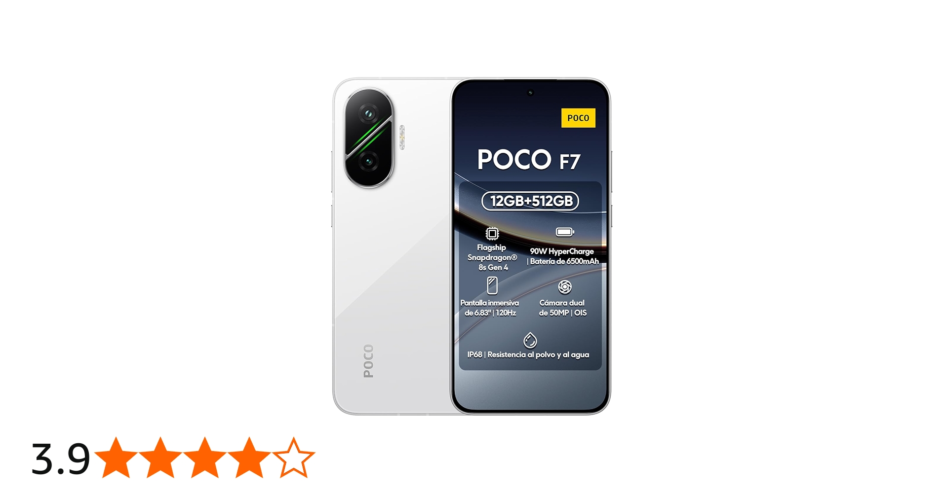 Amazon | 【SIMフリー】Xiaomi POCO F7 | 5G | 12+512 GB | グローバル