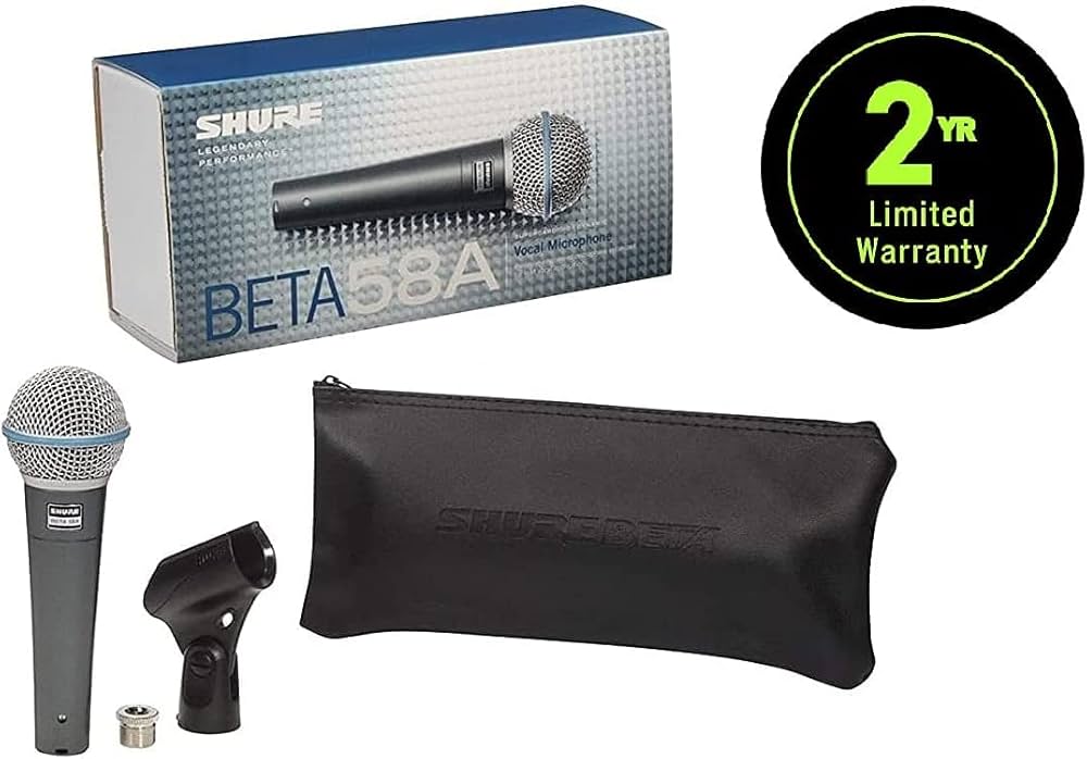 Amazon.com: Shure BETA 58A Vocal Microphone - Single Element