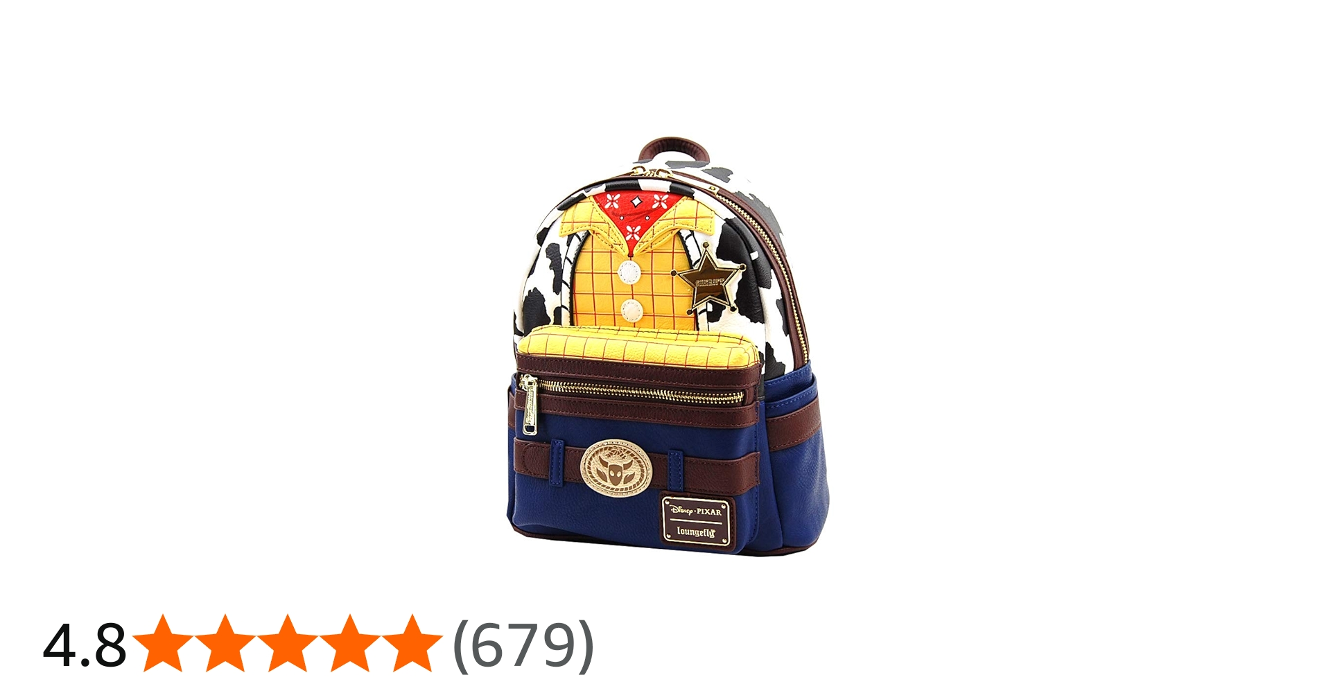 Amazon.co.jp: Loungefly:トイストーリー、ウッディコスプレミニバック