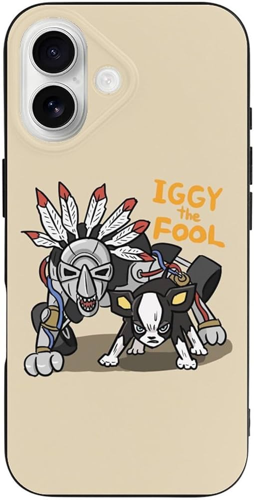 Amazon.co.jp: IPhone16用 ケース ジョジョの奇妙な冒険 イギー iPhone