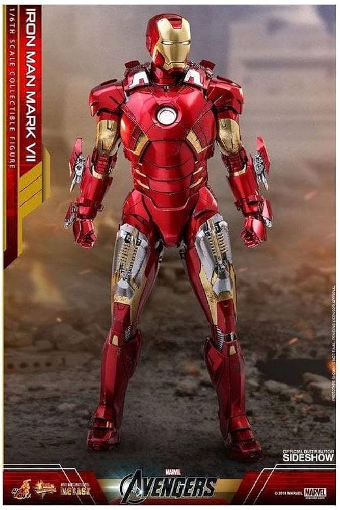 Amazon.com: Hot Toys Die Cast Avengers 12 Inch Figure Movie