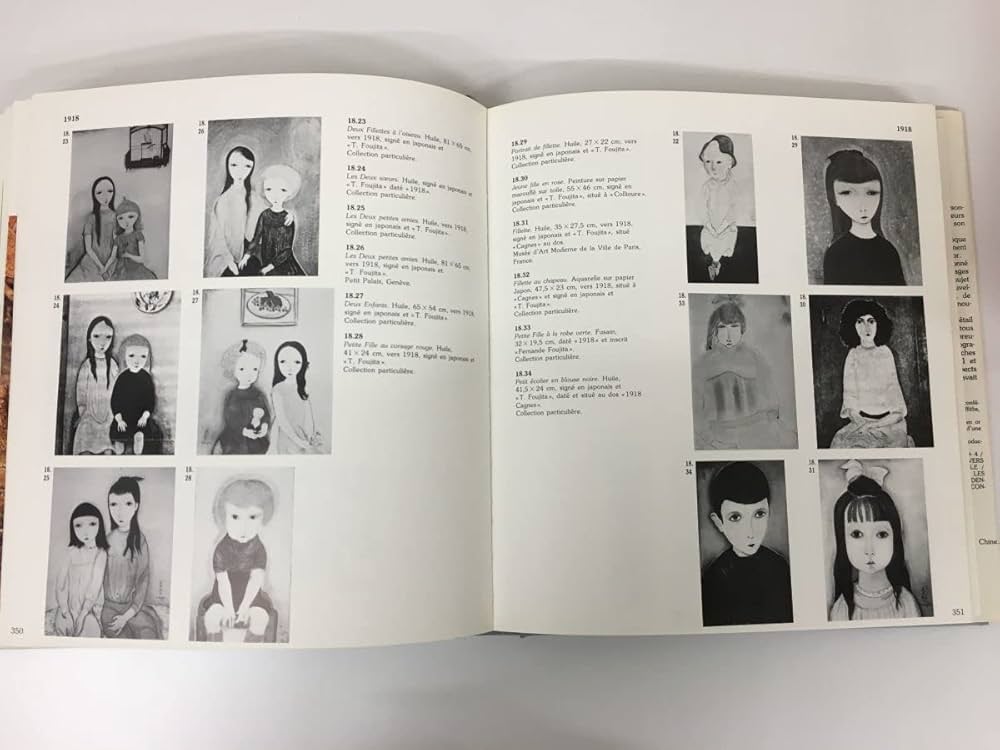 Amazon.co.jp: 洋書 藤田嗣治 画集 LA VIE ET L'OEUVRE DE FOUJITA