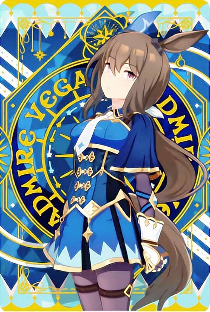 Amazon.co.jp: 【W4-06 アドマイヤベガ (キャラクターカード＜勝負服