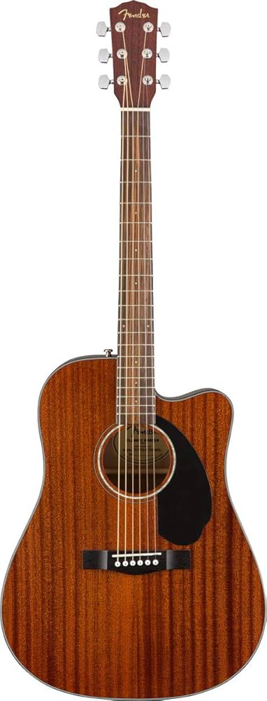 Amazon | Fender エレキアコースティックギター CD-60SCE All Mahogany