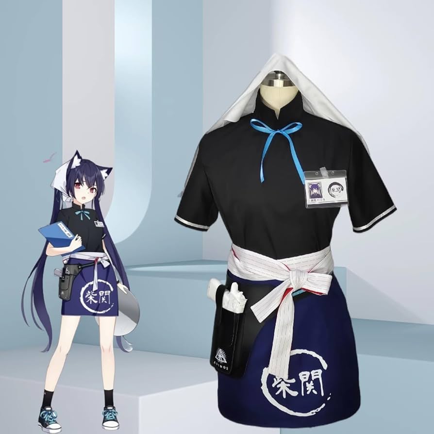 Amazon.co.jp: ブルーアーカイブ ブルアカ黒見セリカコスプレ衣装 ＋