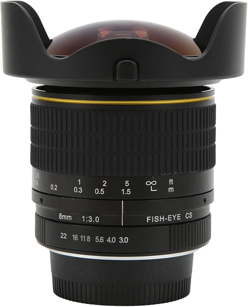 Amazon | 8mm f3.0超広角フィッシュアイレンズ 180広角固定焦点レンズ