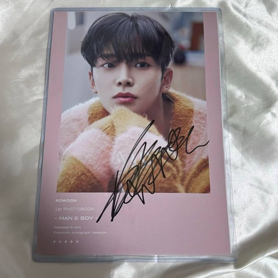 Amazon.co.jp: SF9 ロウン man&boy A賞 直筆サイン サイン会 : おもちゃ