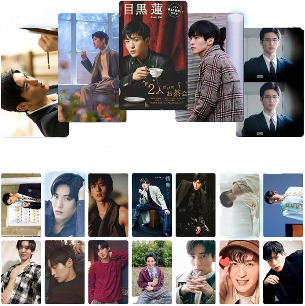 Amazon.co.jp: Ncvoae目黒蓮 めくろれん フォトカード スノーマン