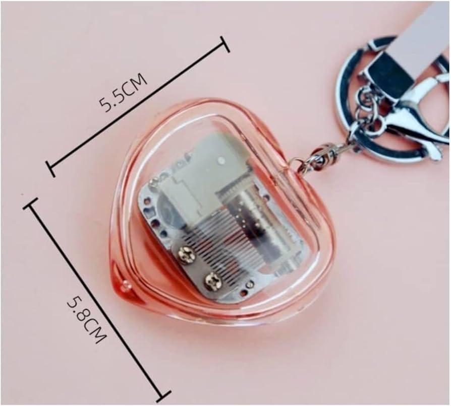 Amazon | オルゴール ノート透明アクリルオルゴールキーホルダーUP