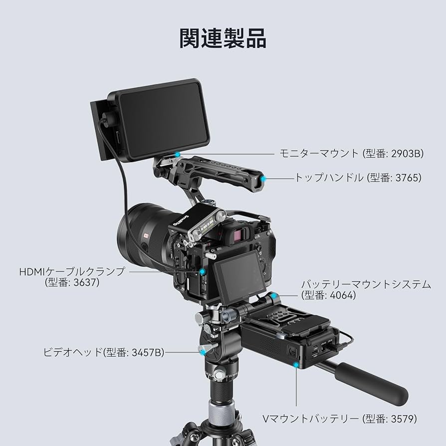Amazon.co.jp: SmallRig A7 III / A7R III カメラケージ Sony Alpha 7