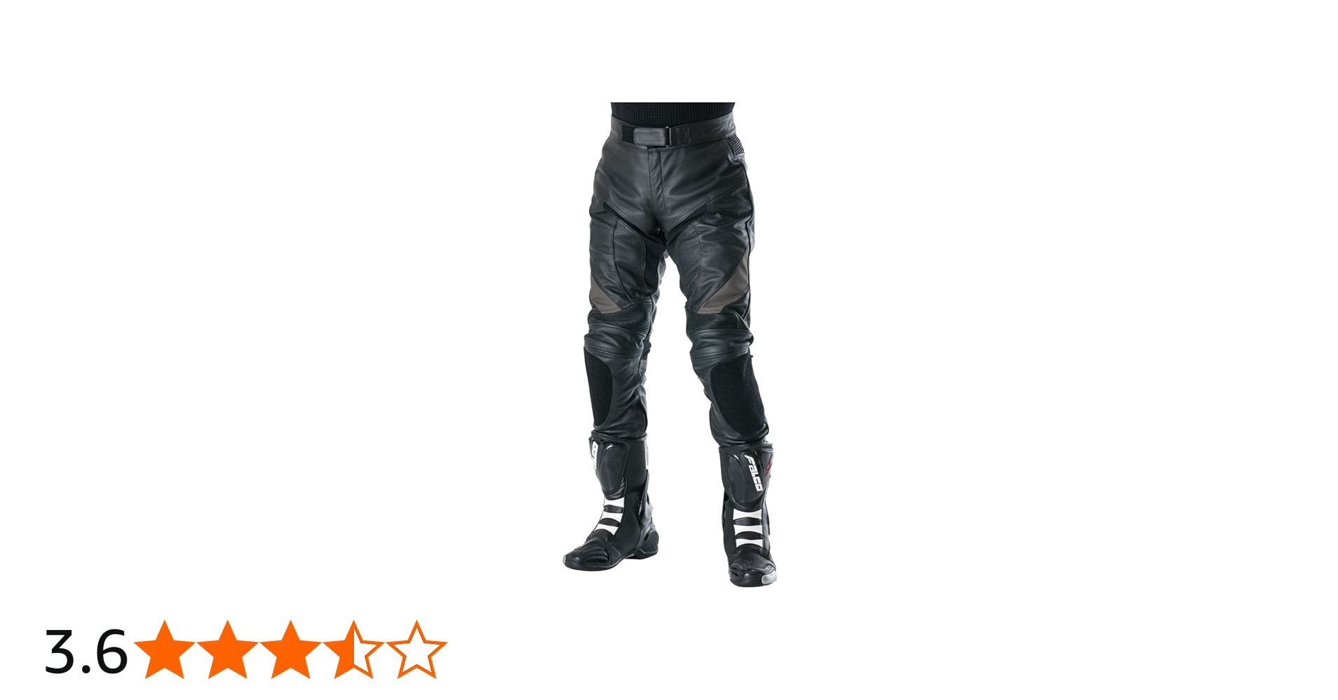 Amazon | 南海部品 NANKAI（ナンカイ） レザーパンツ ブラック/グレー