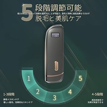 Amazon | Benicci 脱毛器 IPL光脱毛器 99万照射 メンズ レディース