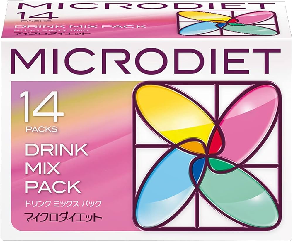 Amazon | マイクロダイエット ドリンクミックスパック 14袋 | マイクロ