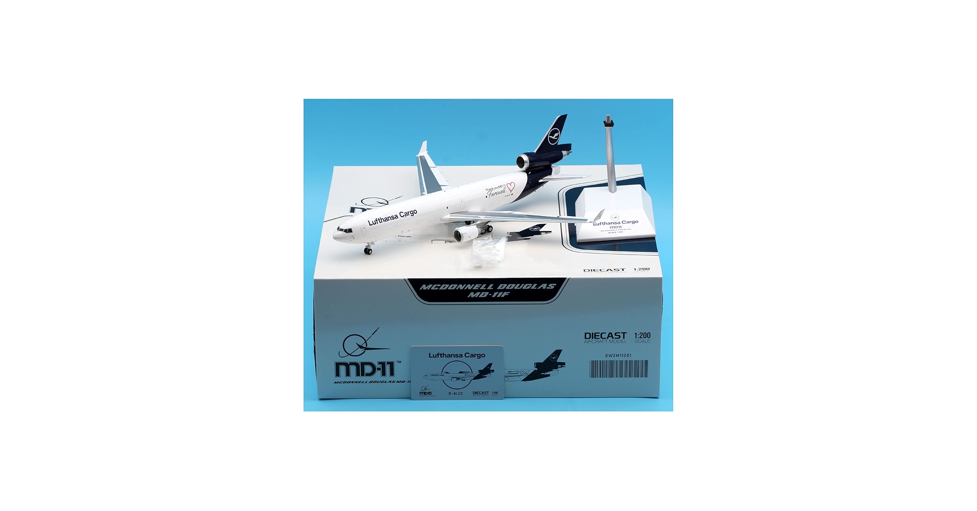 Amazon | JC Wings 1:200 EW2M11001 Lufthansa Cargo Alloy