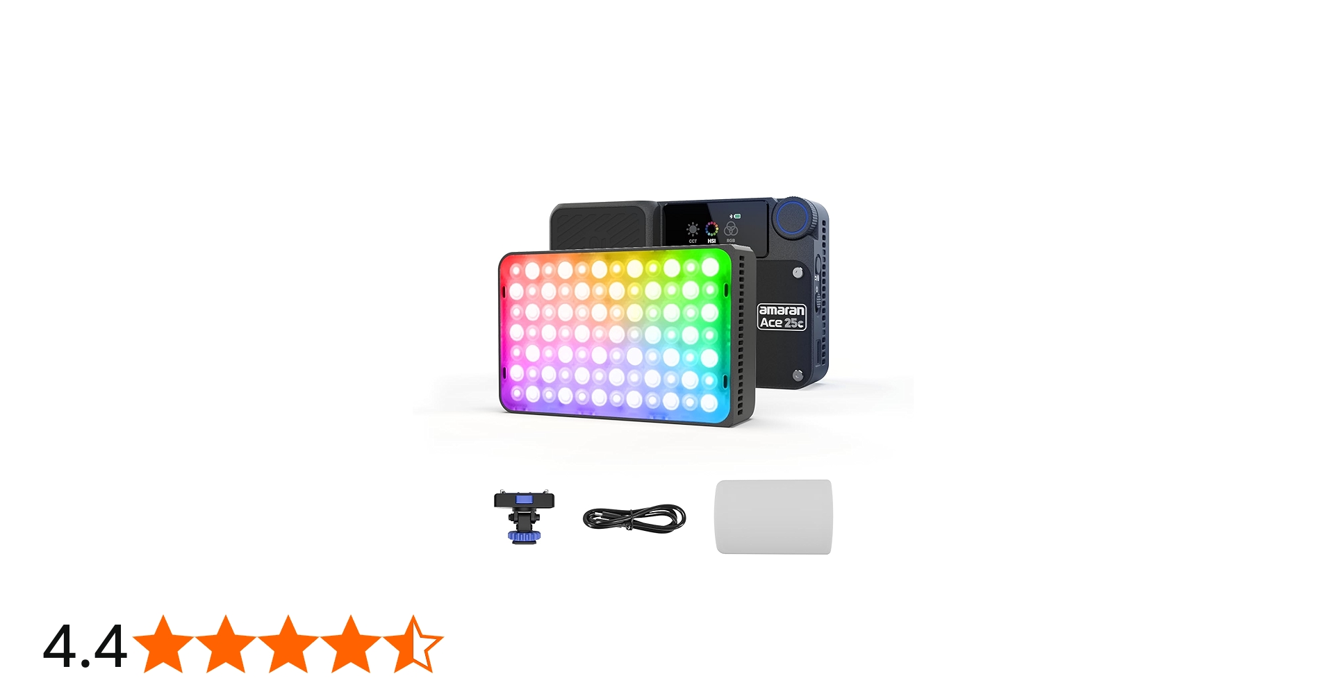 Amazon.co.jp: aputure amaran Ace 25C 25W RGB小型撮影ライト