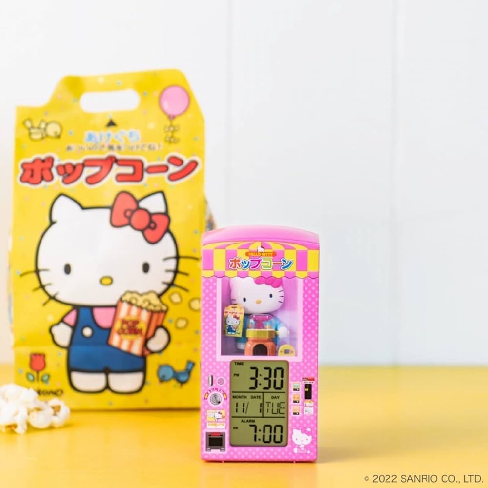 Amazon.co.jp: ハローキティのポンポンパック目覚まし時計BOOK