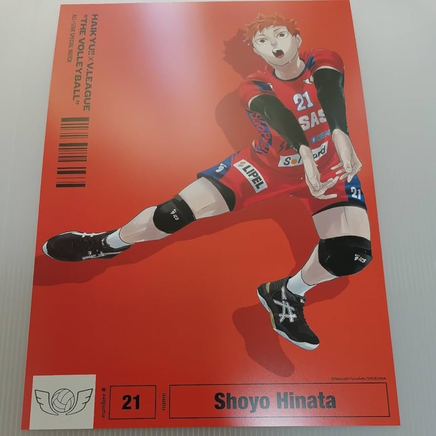 Amazon.co.jp: ハイキュー!! Vリーグver. HQ VL限定 Vリーグ A4