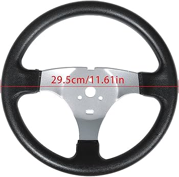 Amazon | GXYWADY 300mm ステアリングホイールスチールキット 320mm