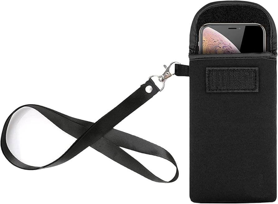 Amazon.co.jp: ネオプレン携帯電話ポーチスリーブケース カラビナ