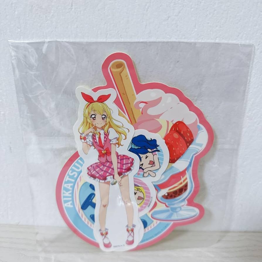 Amazon | アイカツ TOP OF WORKS 特盛いちごパフェ 特典 ステッカー