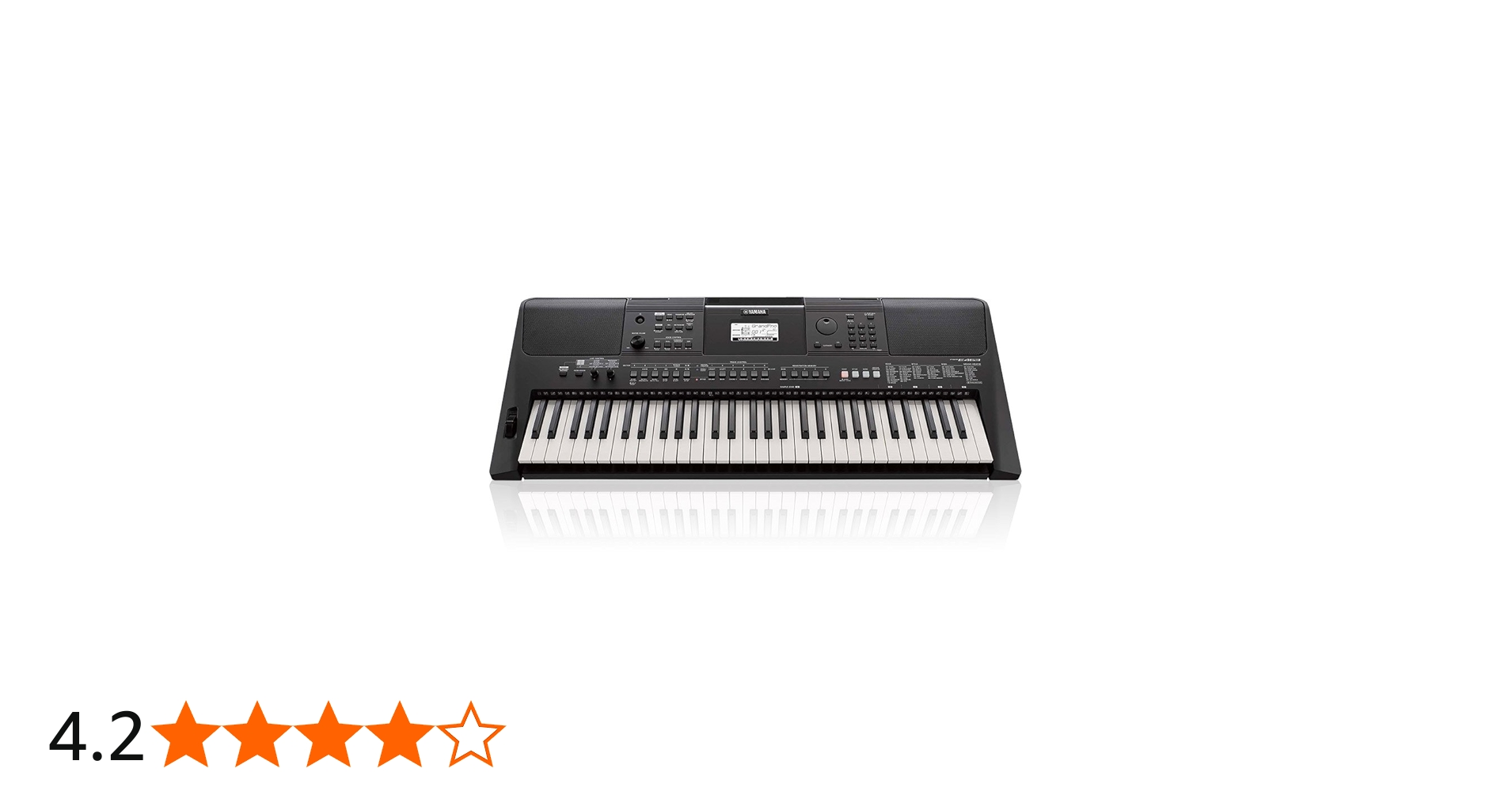 Amazon | ヤマハ ポータブルキーボード 61鍵盤 PSR-E463 758音色 音楽